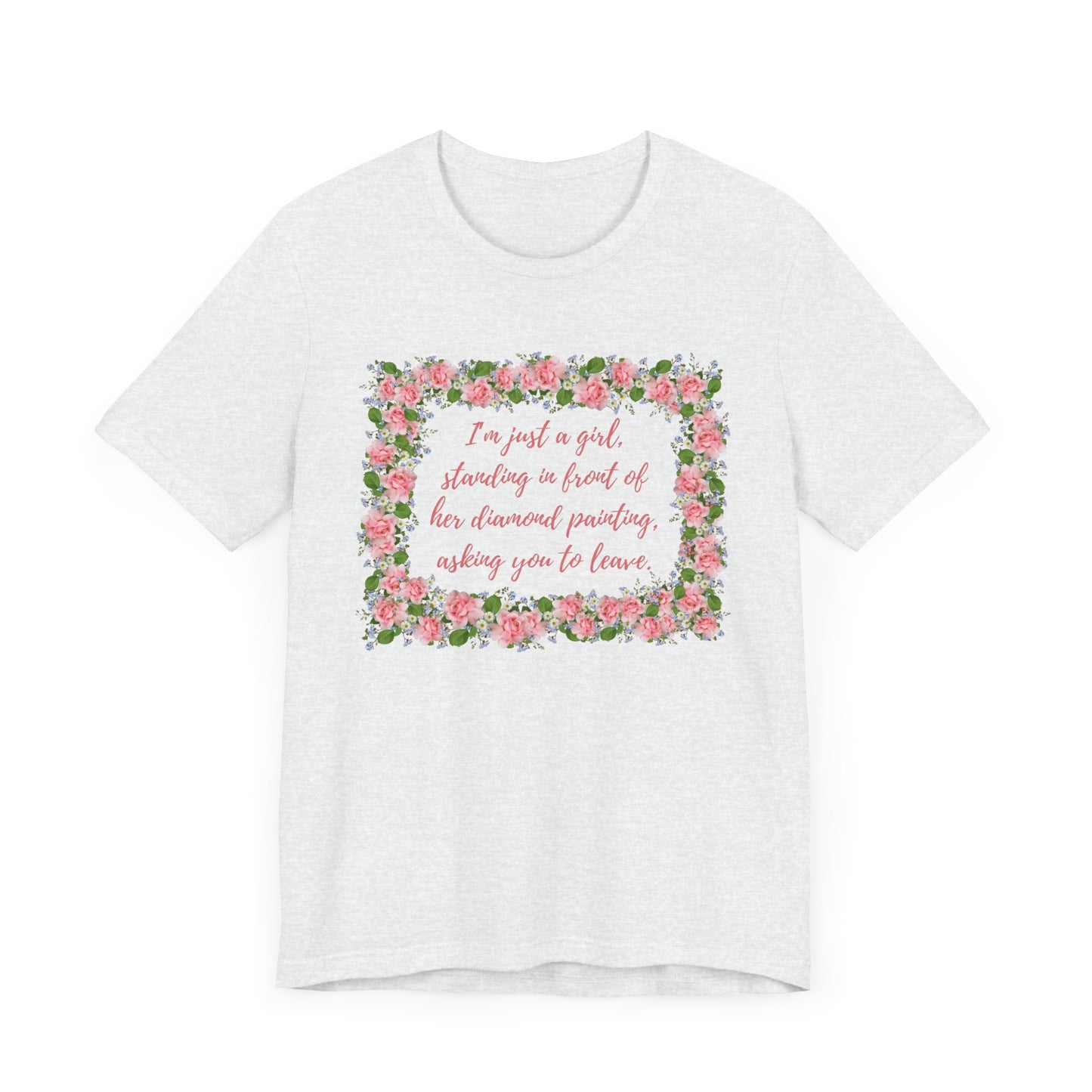 Fun Diamond Painting T-Shirt Unisex Jersey Short Sleeve Tee