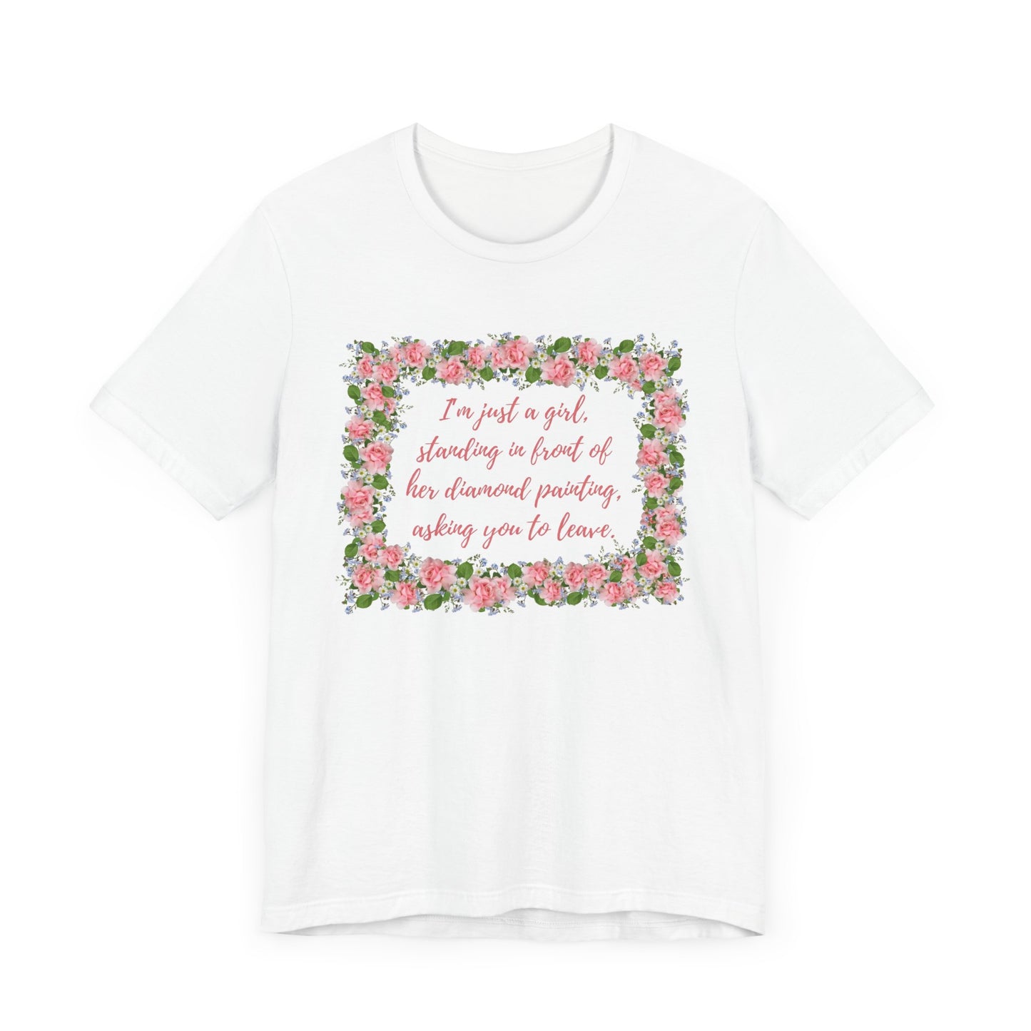 Fun Diamond Painting T-Shirt Unisex Jersey Short Sleeve Tee