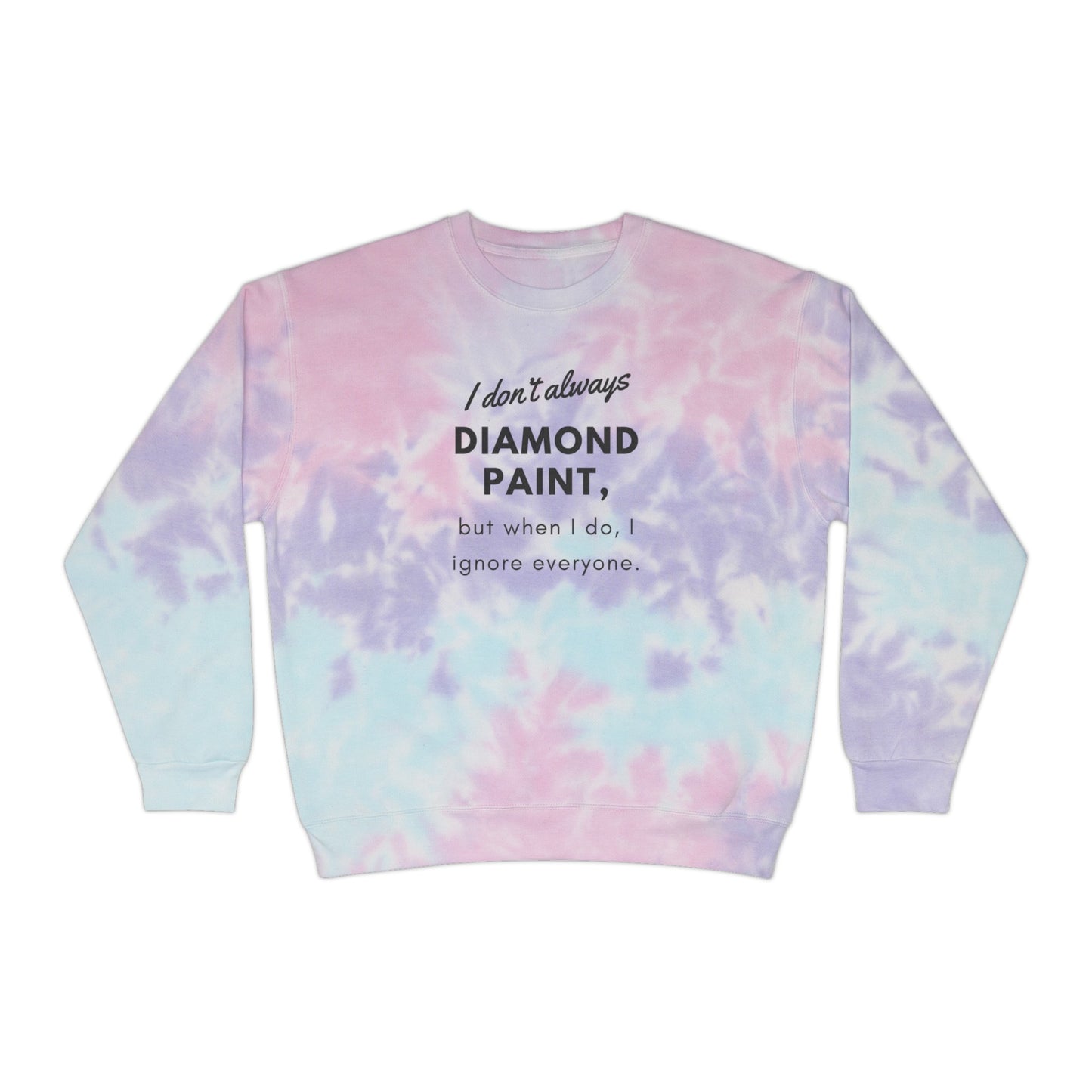 Diamond Painting Unisex Tie-Dye Sweatshirt