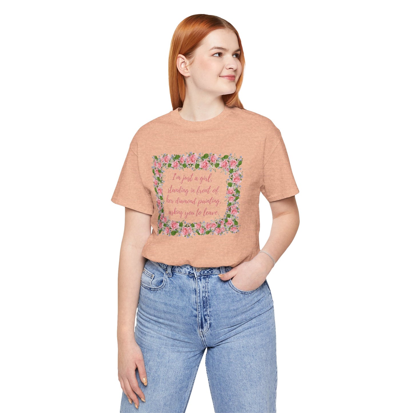 Fun Diamond Painting T-Shirt Unisex Jersey Short Sleeve Tee