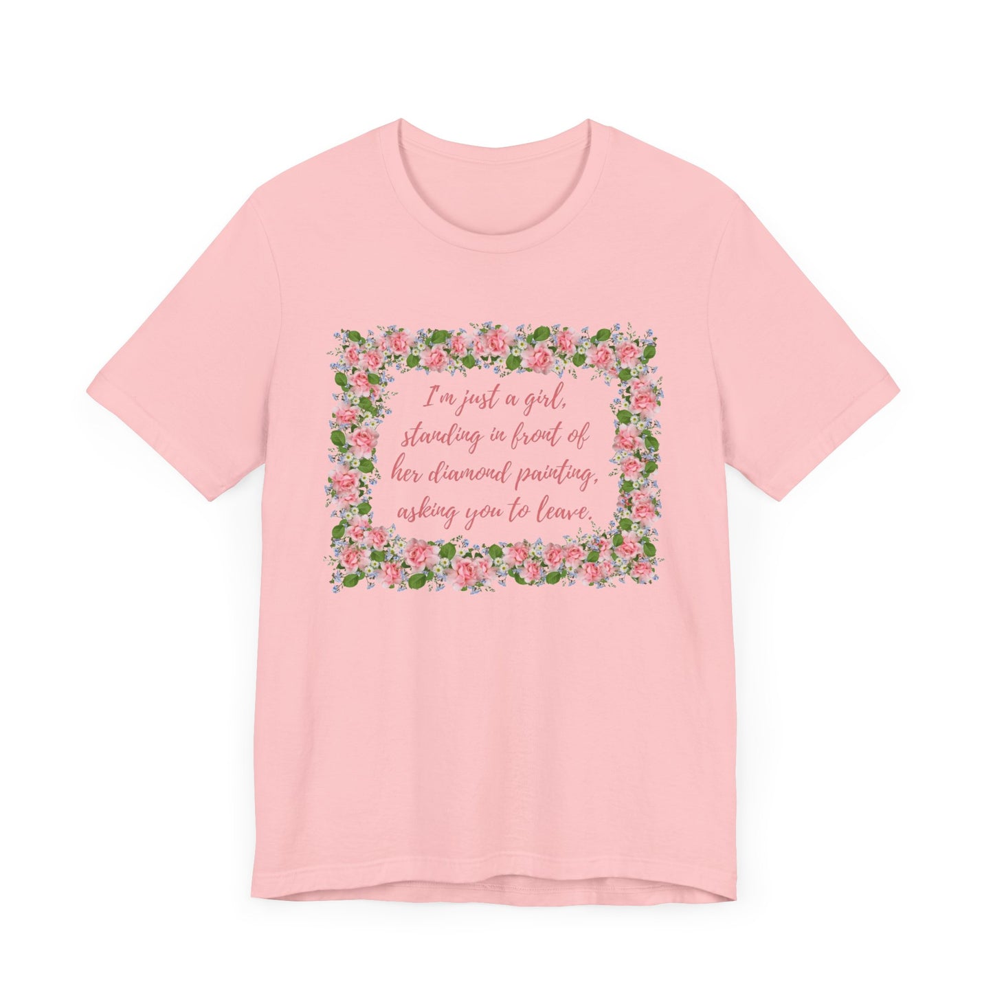 Fun Diamond Painting T-Shirt Unisex Jersey Short Sleeve Tee