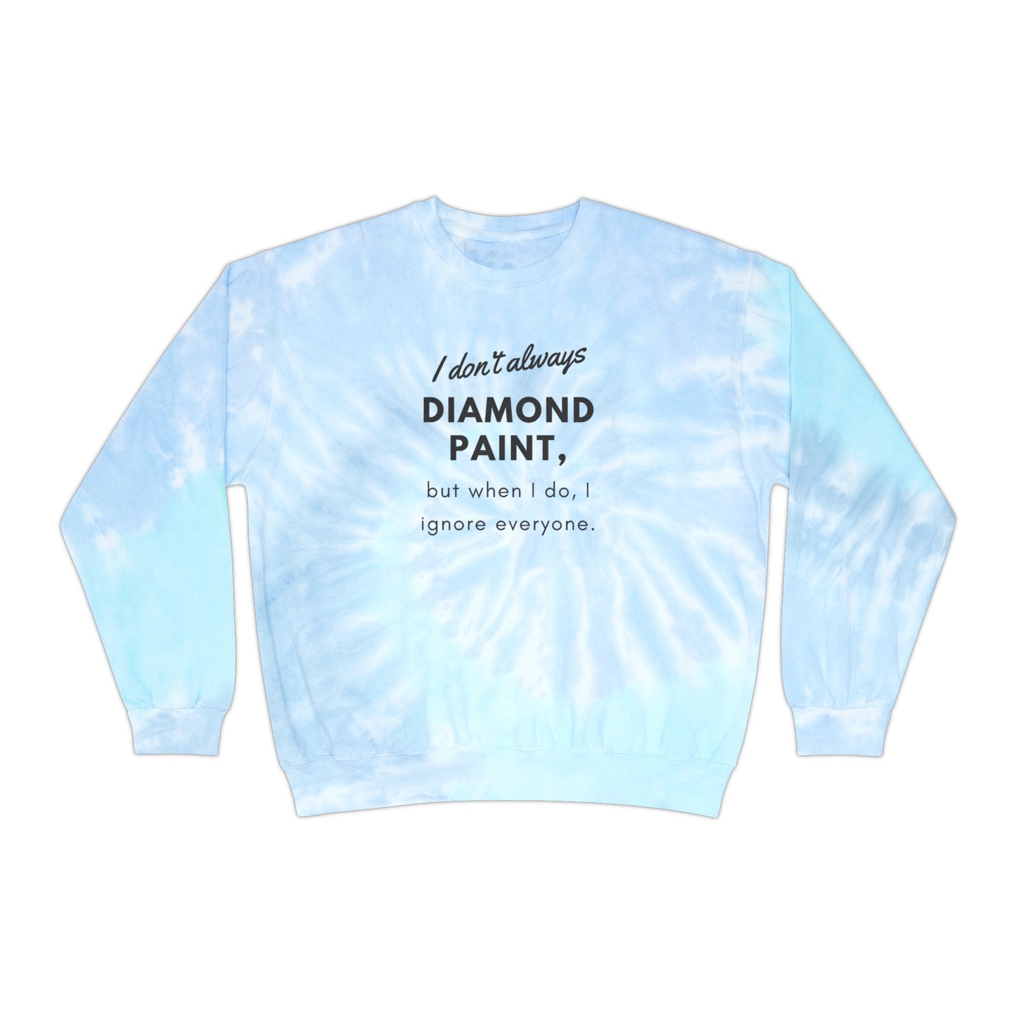 Diamond Painting Unisex Tie-Dye Sweatshirt