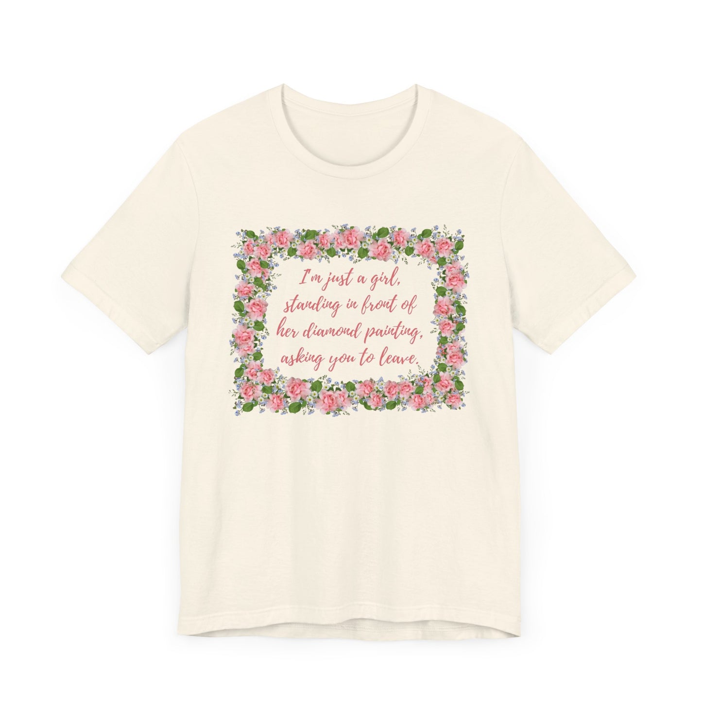 Fun Diamond Painting T-Shirt Unisex Jersey Short Sleeve Tee