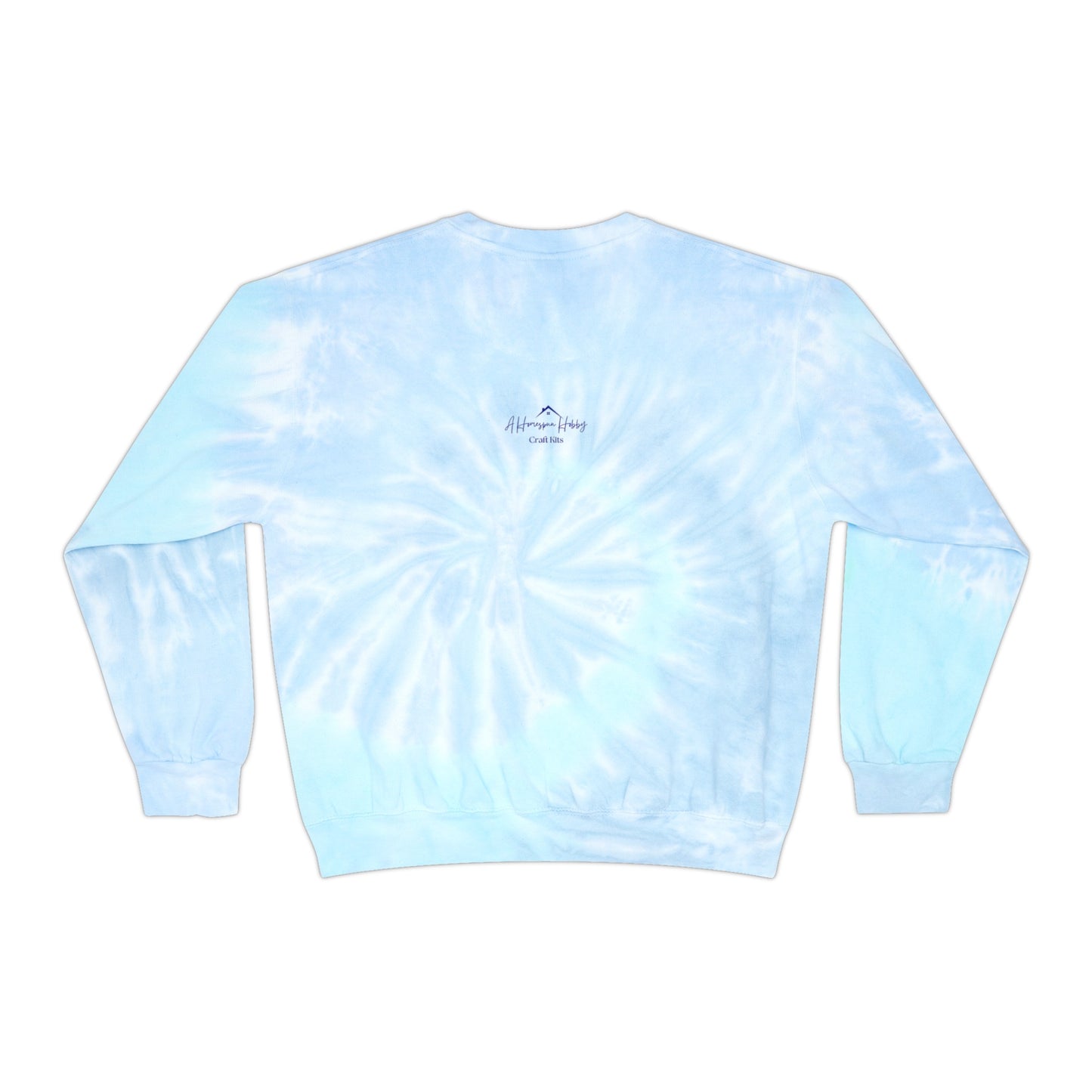Funny Diamond Painting Sweatshirt - Unisex Tie-Dye Sweatshirt