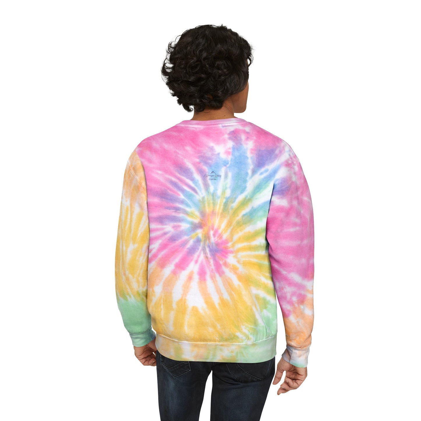 Funny Diamond Painting Sweatshirt - Unisex Tie-Dye Sweatshirt