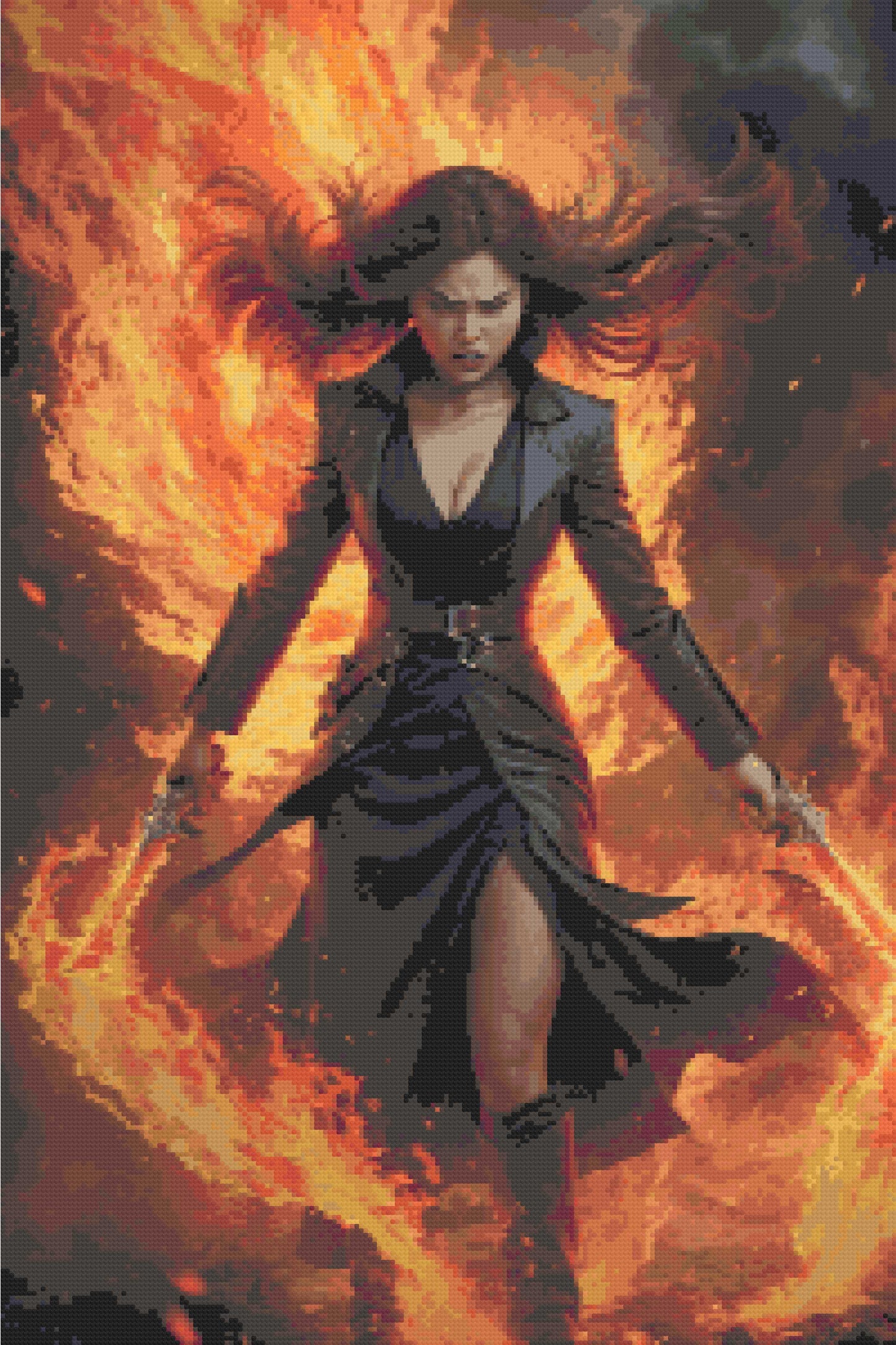 Next Time He'll Think Twice Before He Cheats by Art by Sals Diamond Painting Kit