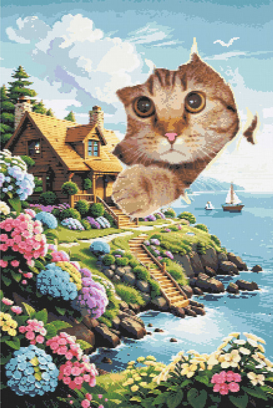 Feed Me diamond painting kit a homespun hobby