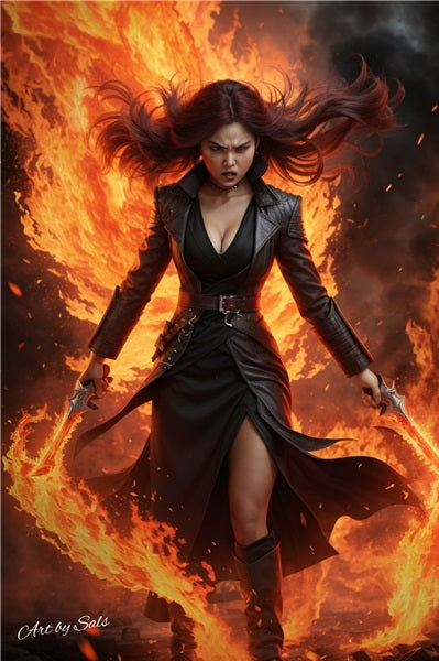 Next Time He'll Think Twice Before He Cheats by Art by Sals Diamond Painting Kit