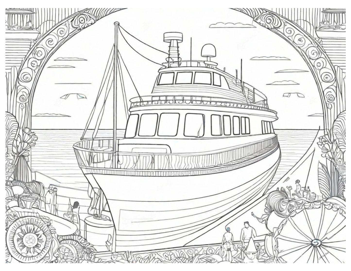 Adult Coloring Pages - 20 Printable pages - A Homespun Hobby