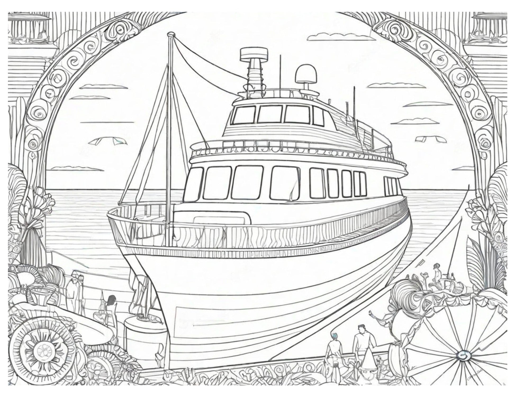 Adult Coloring Pages - 20 Printable pages - A Homespun Hobby