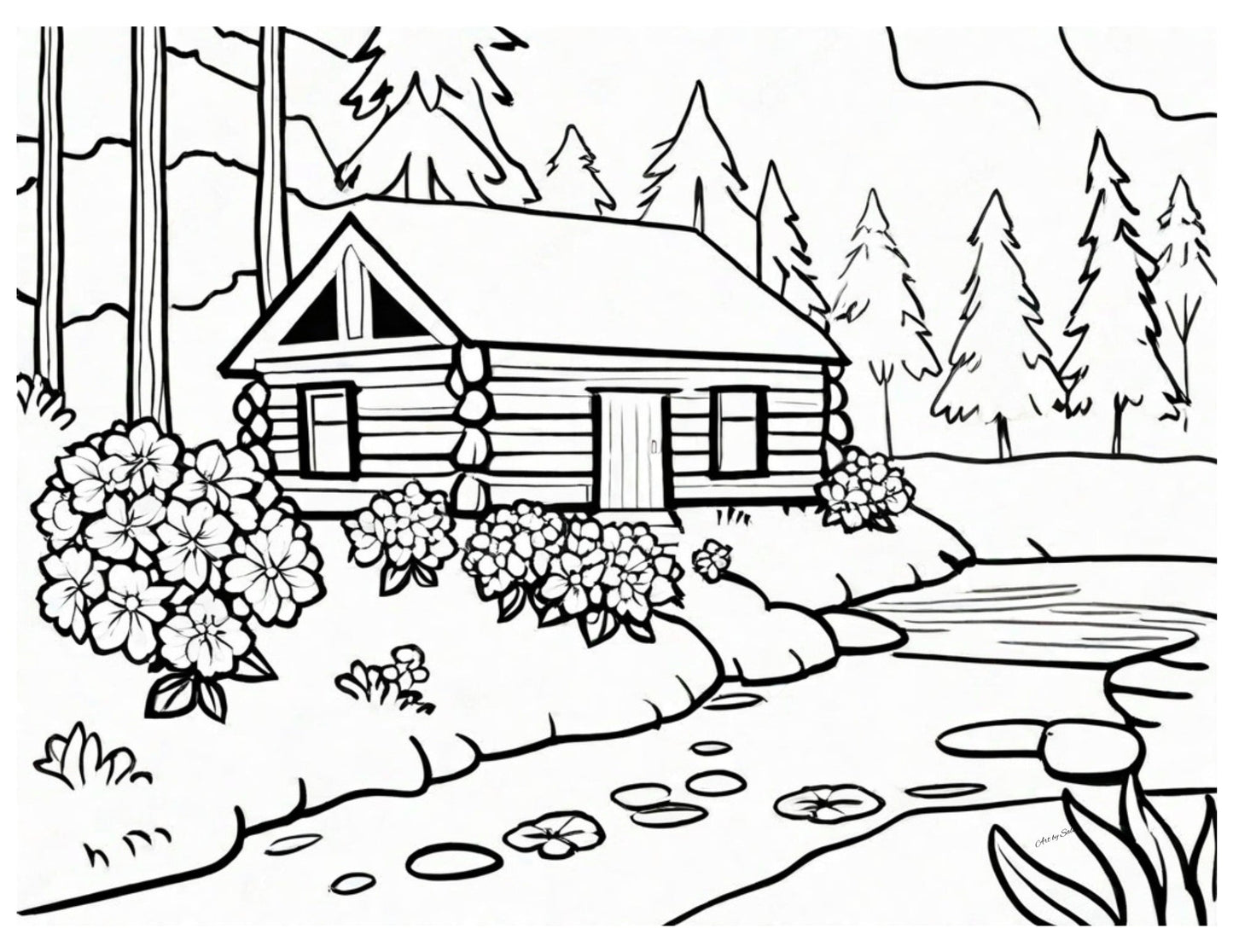Adult Coloring Pages - 20 Printable pages - A Homespun Hobby