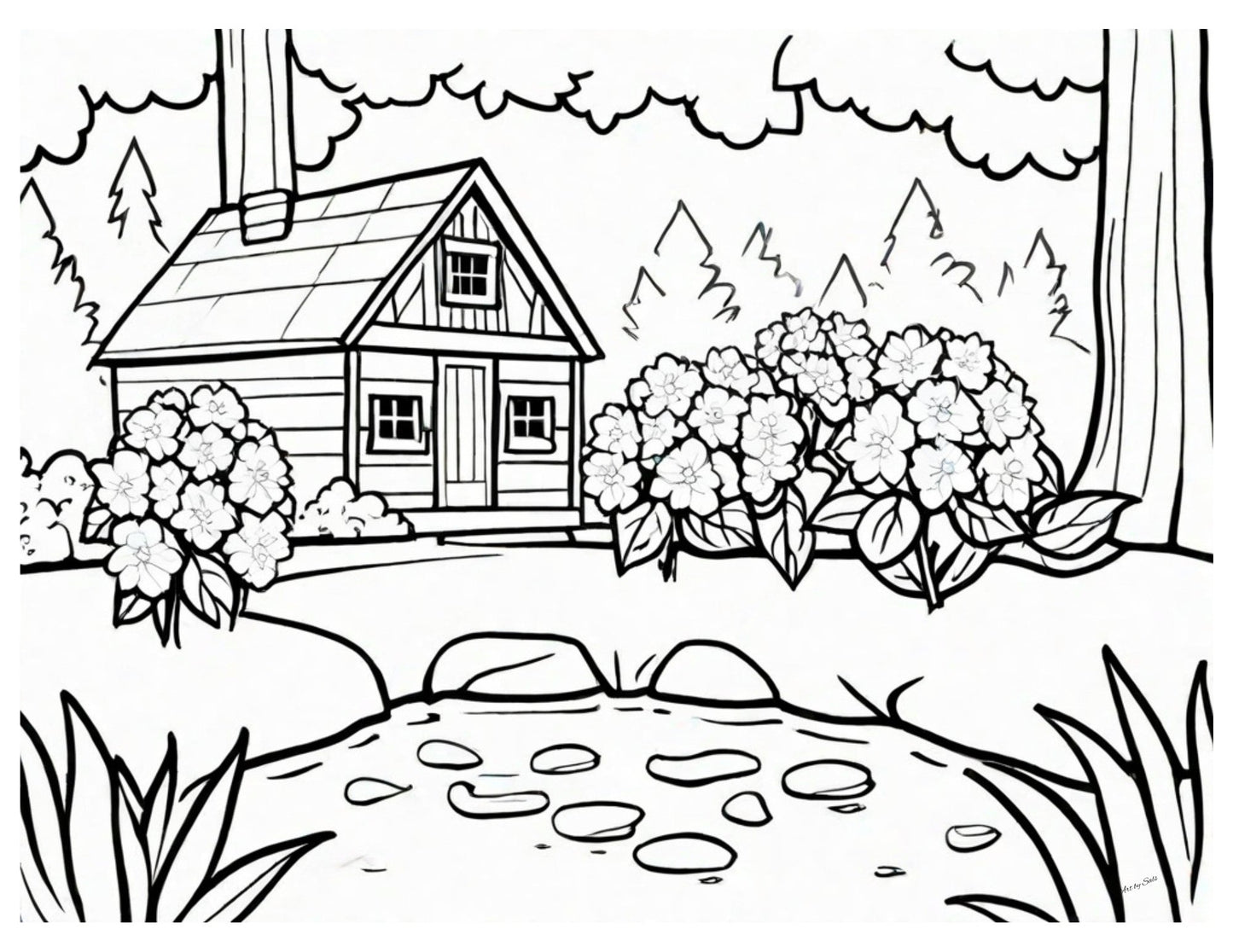 Adult Coloring Pages - 20 Printable pages - A Homespun Hobby