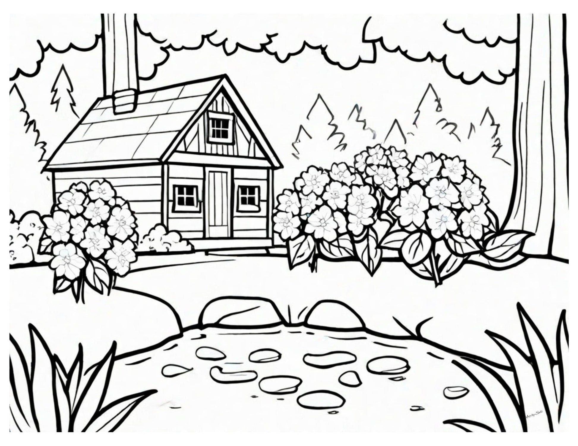 Adult Coloring Pages - 20 Printable pages - A Homespun Hobby