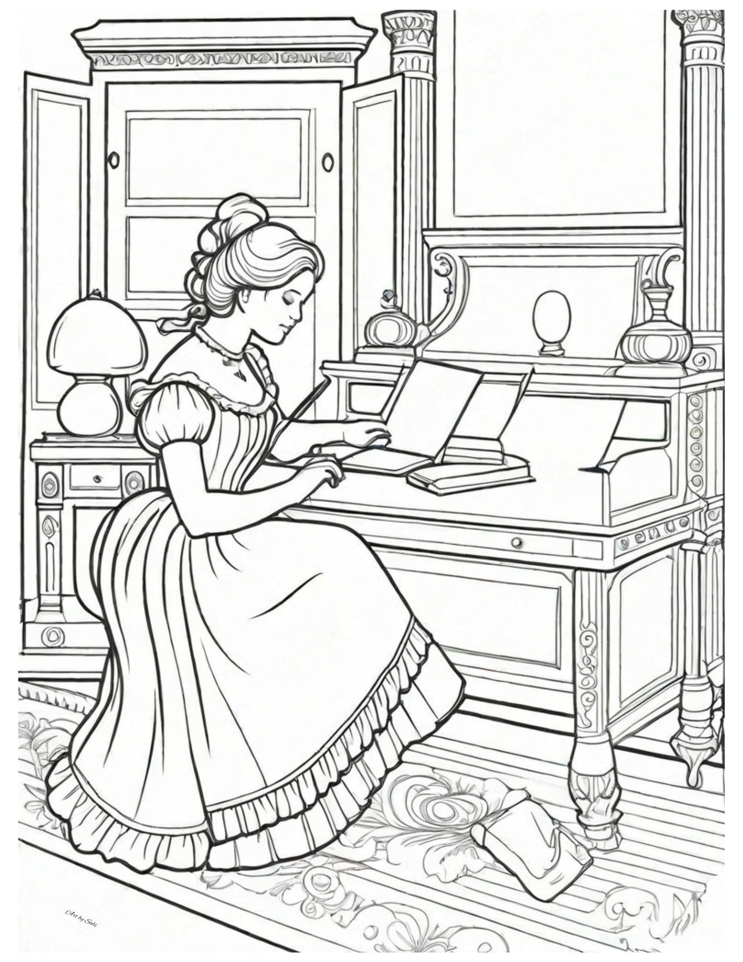 Adult Coloring Pages - 20 Printable pages - A Homespun Hobby