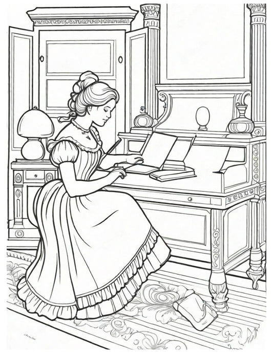 Adult Coloring Pages - 20 Printable pages - A Homespun Hobby