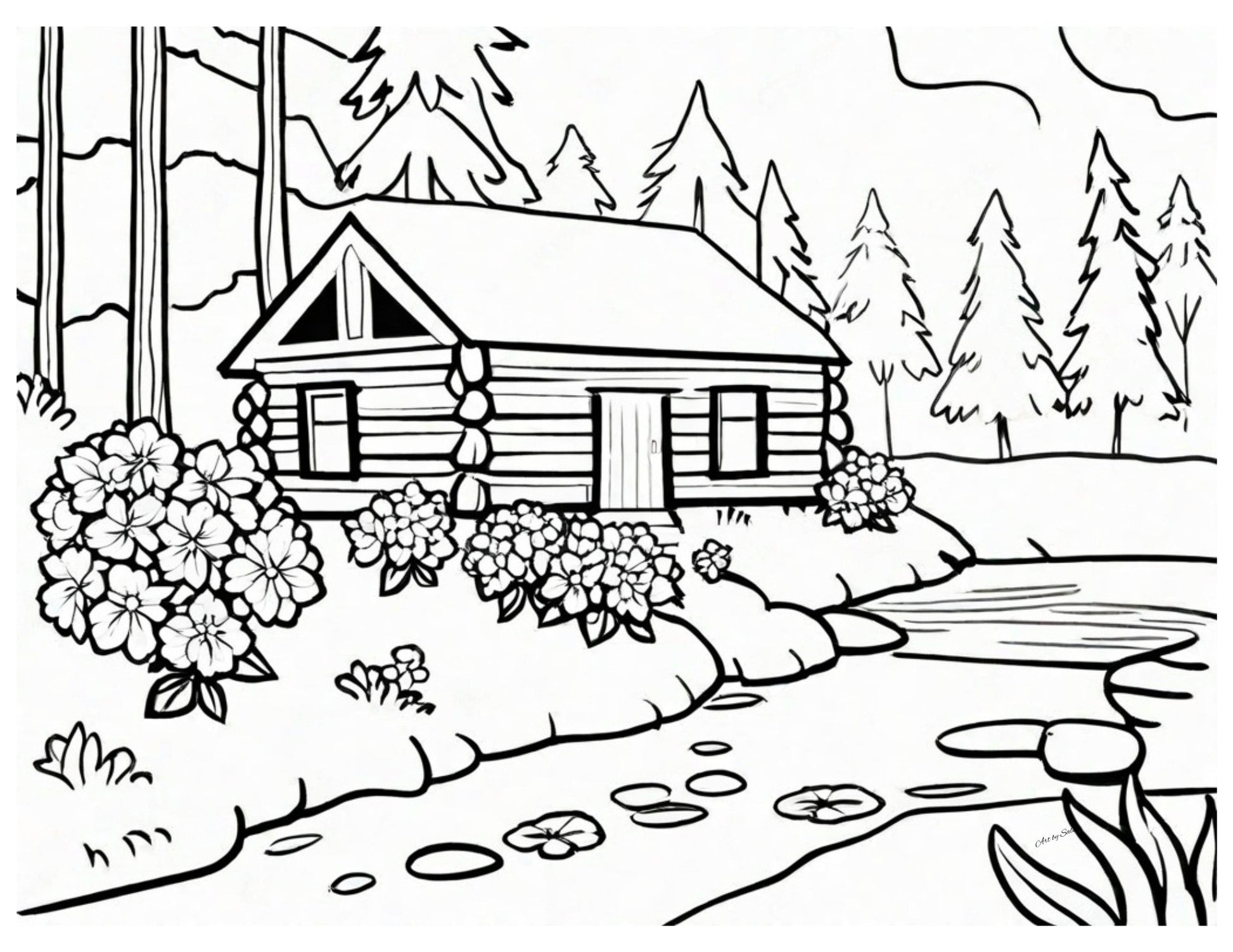 Adult Coloring Pages - 20 Printable pages - A Homespun Hobby