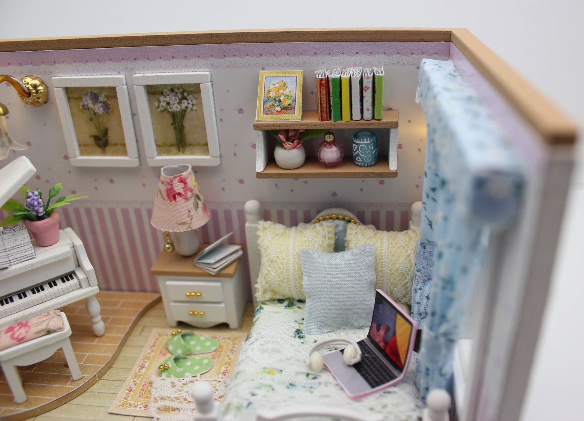 Because of You DIY Miniature Dollhouse Kit - A Homespun Hobby