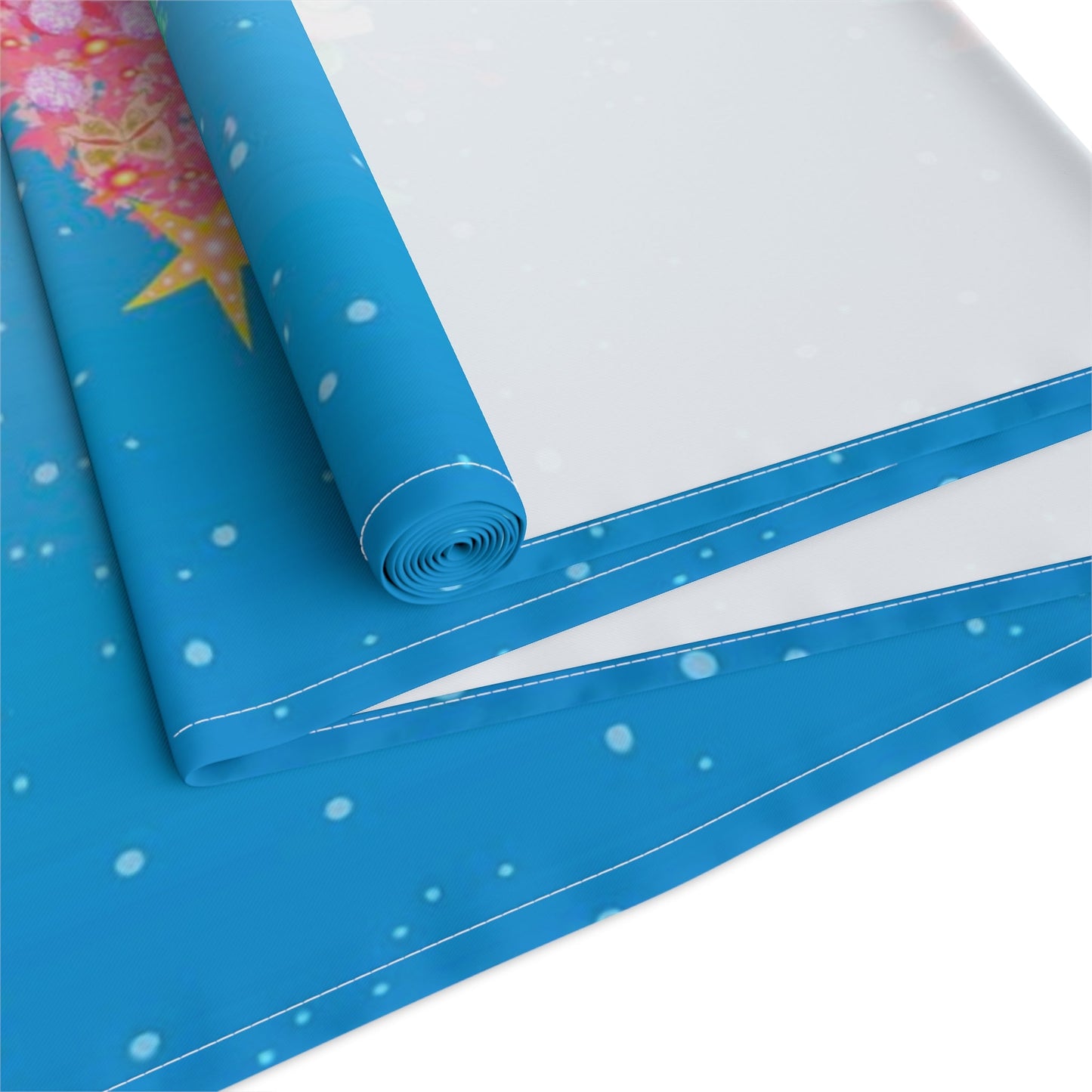 Candy Christmas Table Runner - A Homespun Hobby