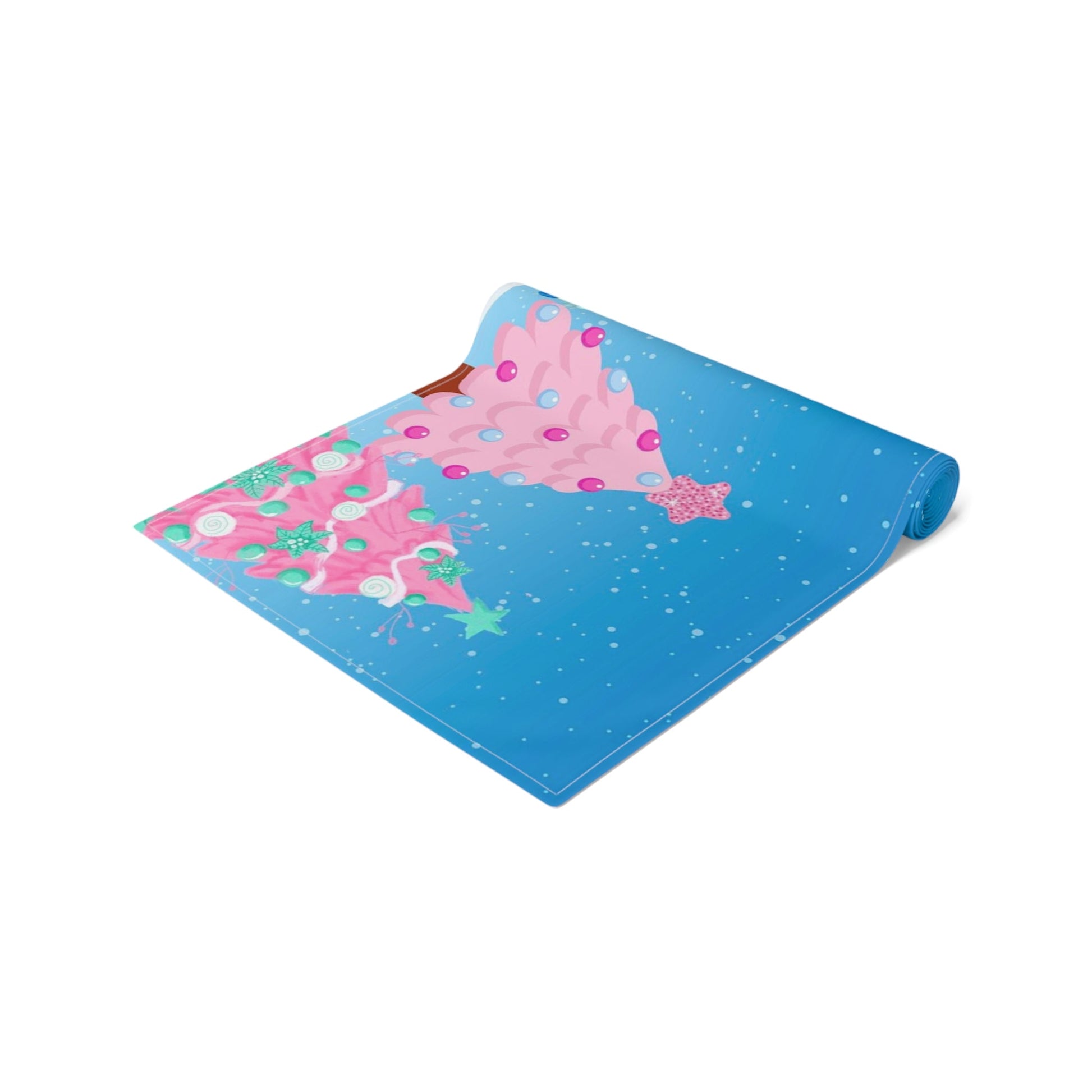 Candy Christmas Table Runner - A Homespun Hobby