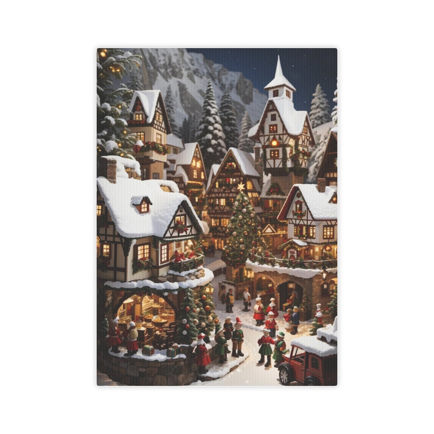 Canvas Photo Tile - A Homespun Hobby