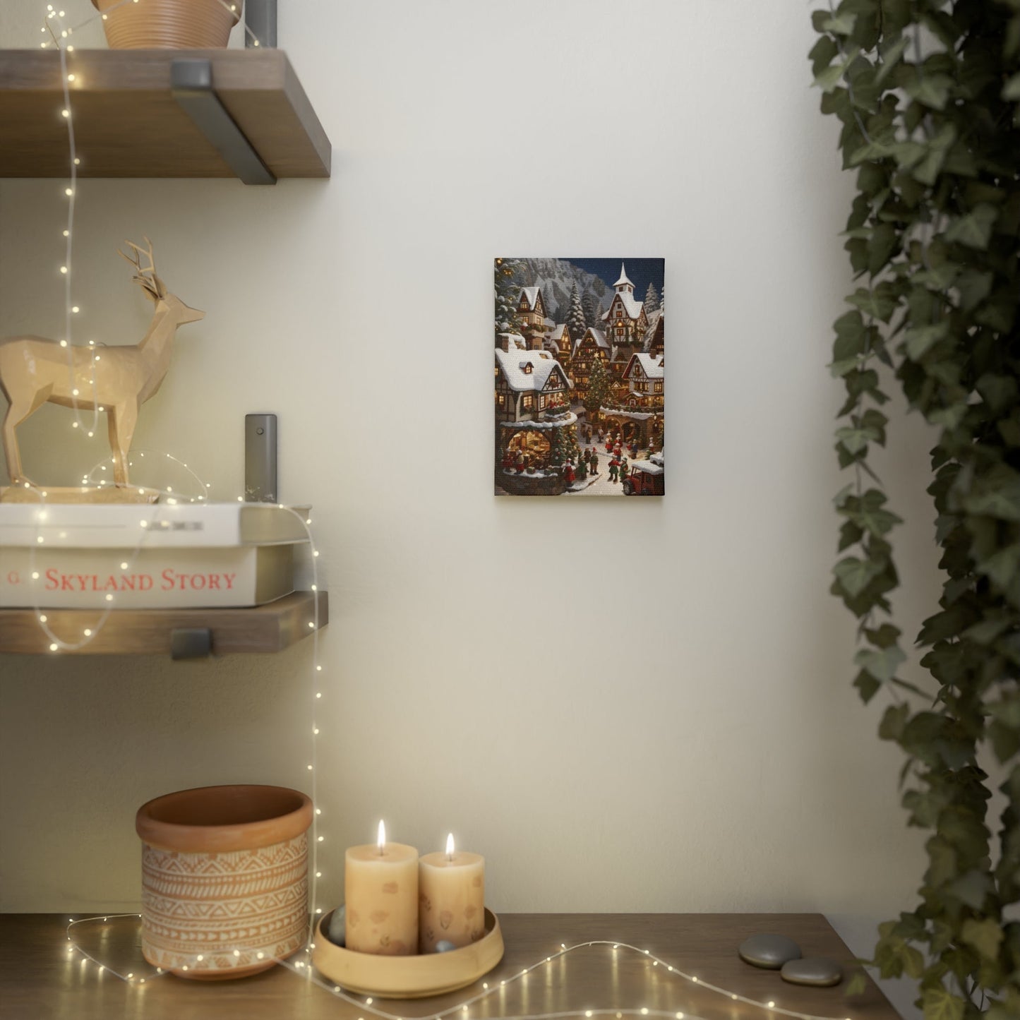 Canvas Photo Tile - A Homespun Hobby