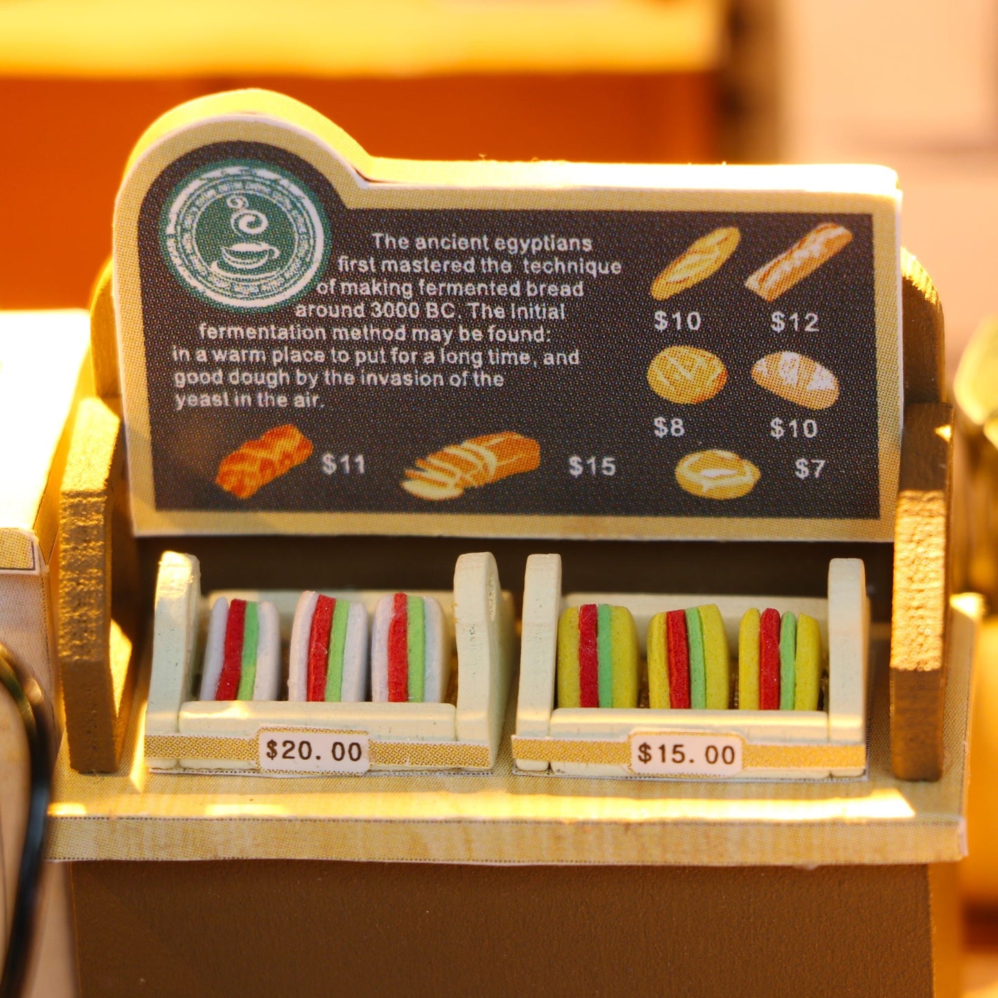 Coffee Time DIY Miniature Dollhouse Kit - A Homespun Hobby