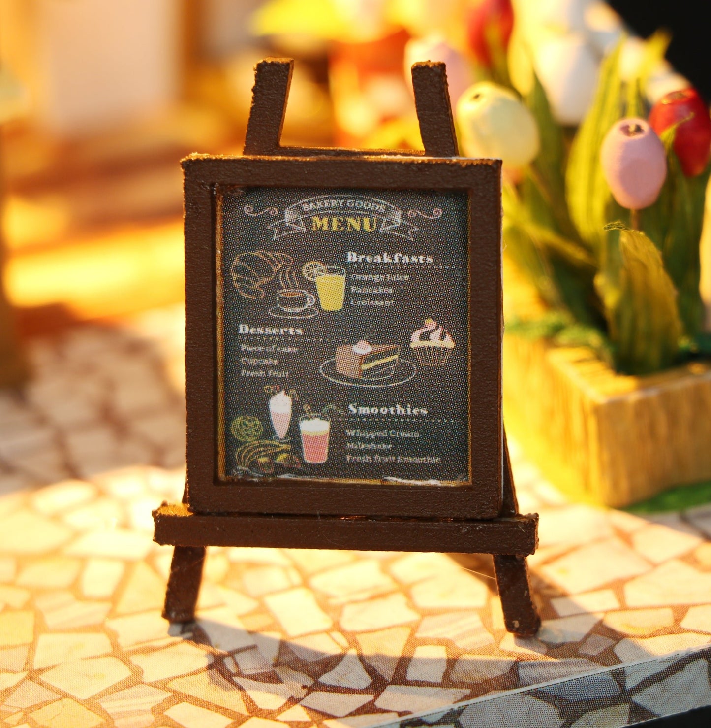 Coffee Time DIY Miniature Dollhouse Kit - A Homespun Hobby