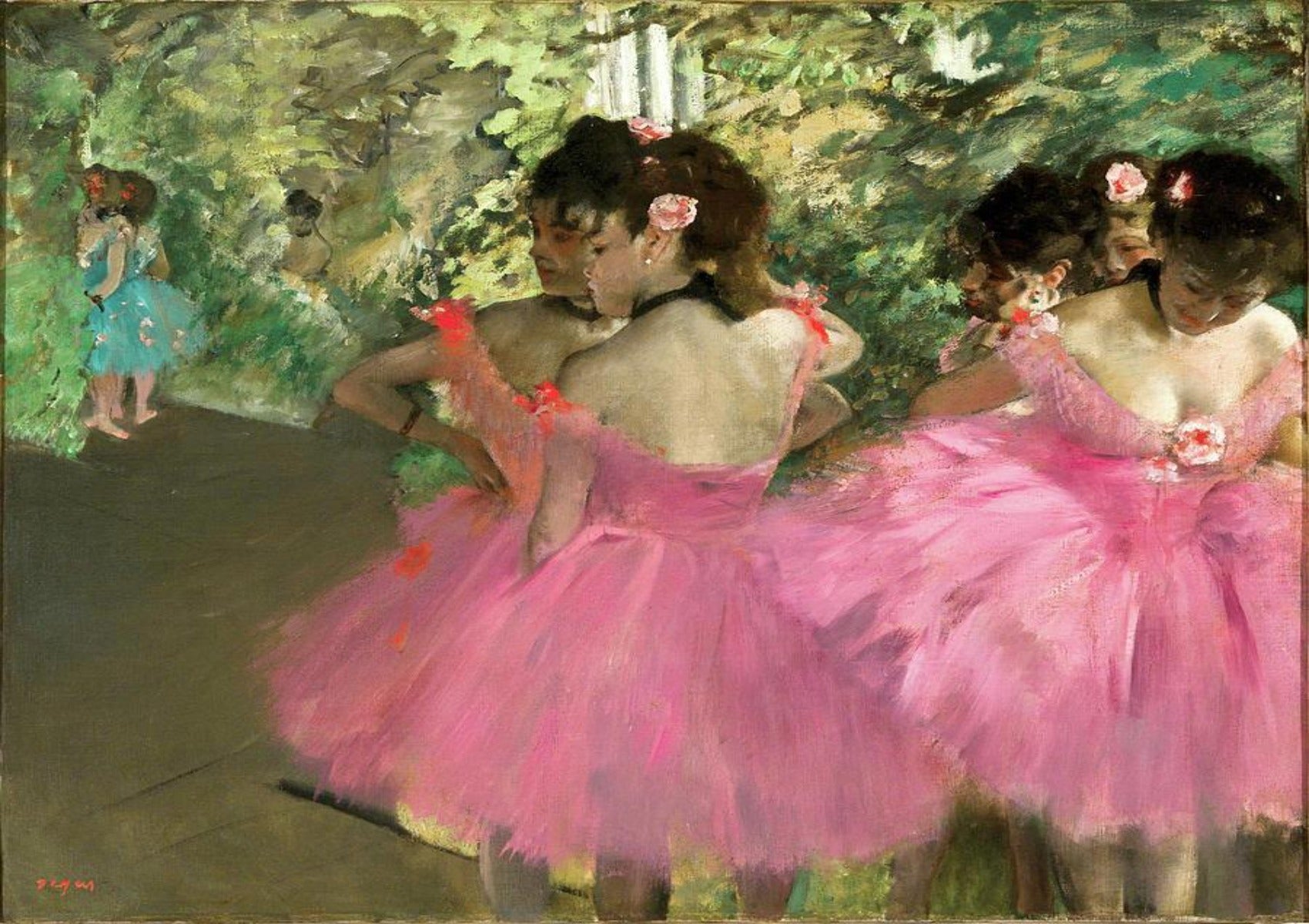 Dancers in Pink by Edgar Degas Diamond Art Painting Kit - A Homespun Hobby