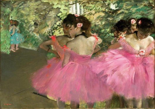 Dancers in Pink by Edgar Degas Diamond Art Painting Kit - A Homespun Hobby