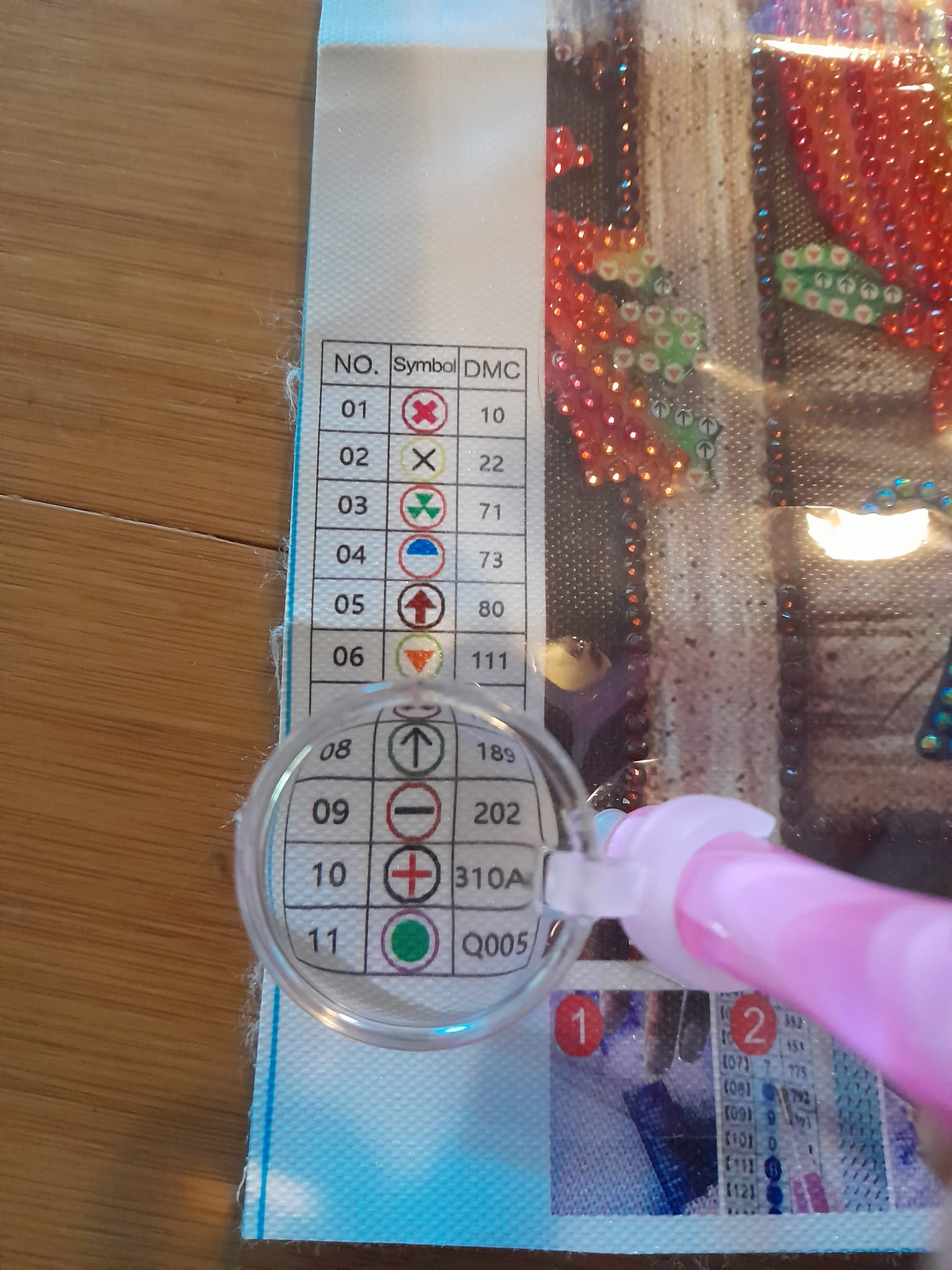 Diamond Painting Pen Magnifier Clip on Lense - A Homespun Hobby