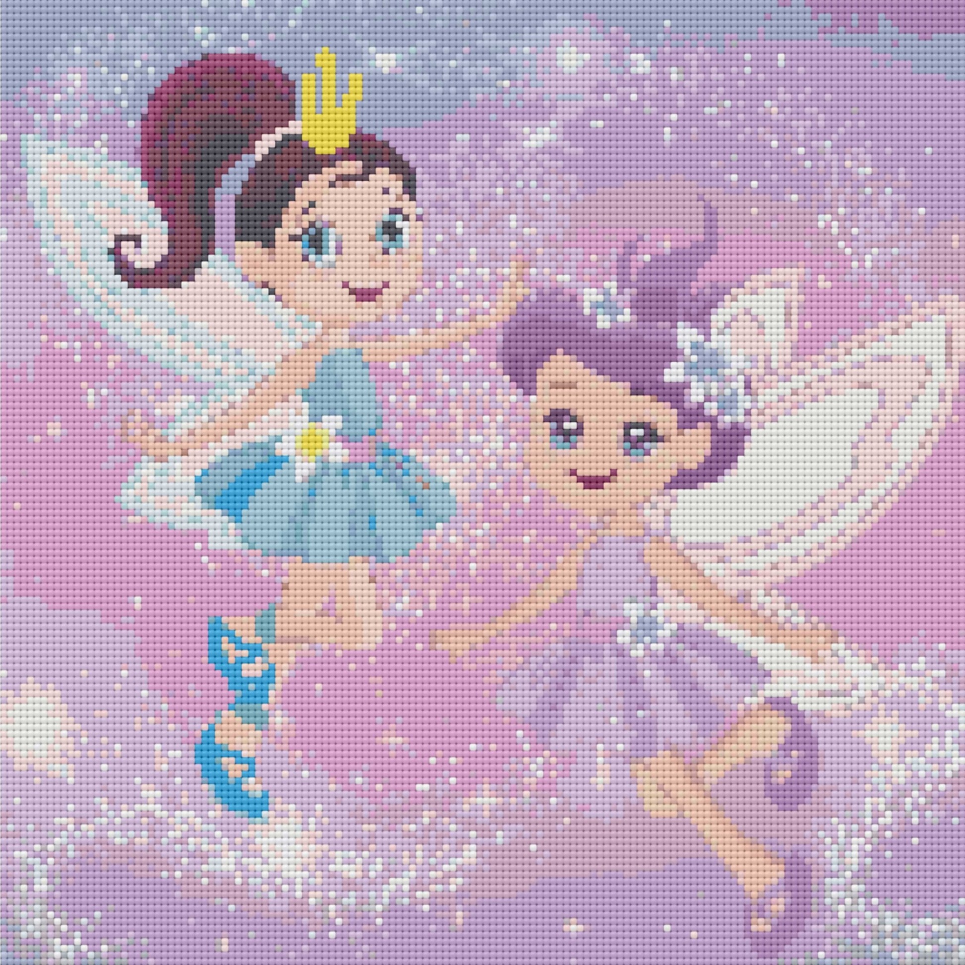 Fairy Dust Diamond Painting Canvas - Art by Sals - A Homespun Hobby