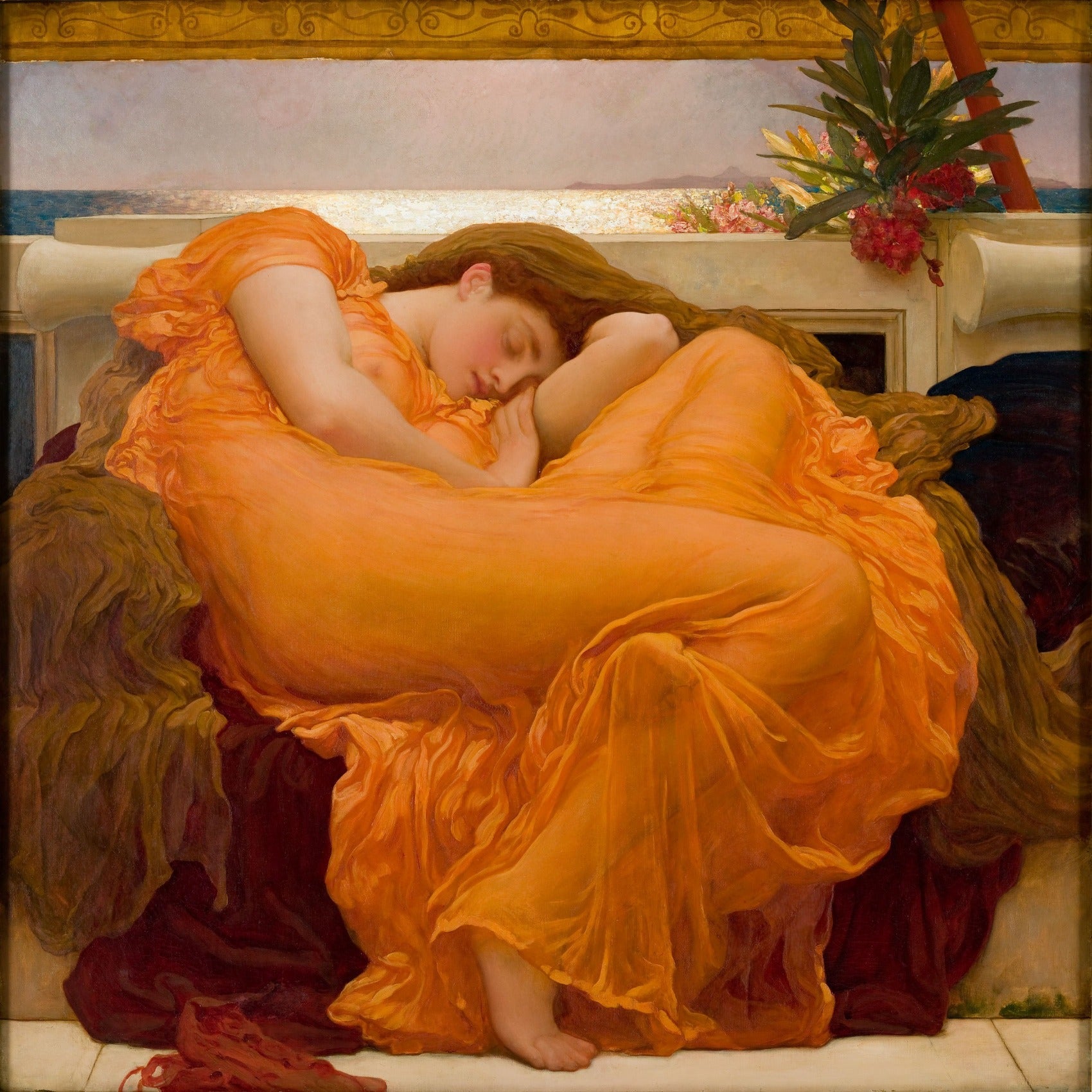Flaming June by Frederic Lord Leighton, 1895 Diamond Painting Kit - A Homespun Hobby