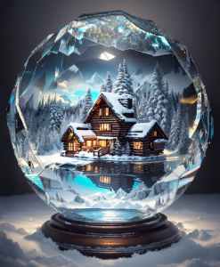 Glistening Solitude Diamond Painting Kit by Art by Sals - A Homespun Hobby