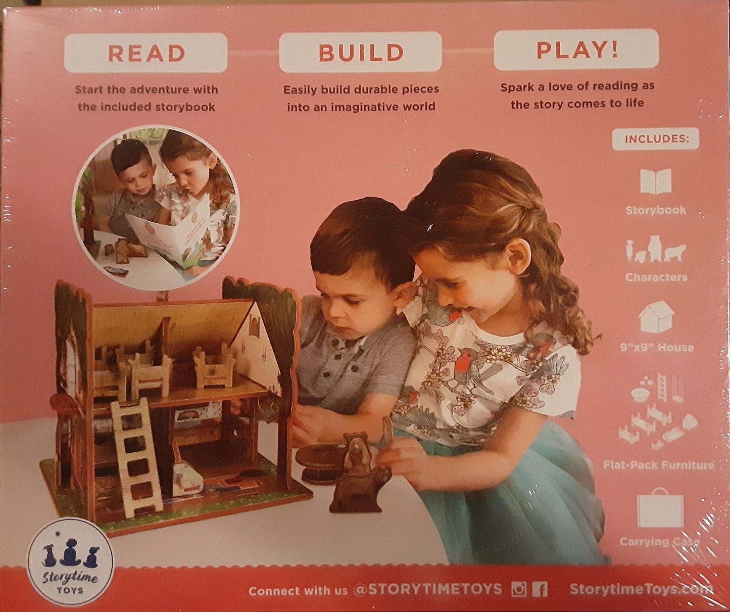 Goldilocks and the Three Bears Book and Playset - A Homespun Hobby