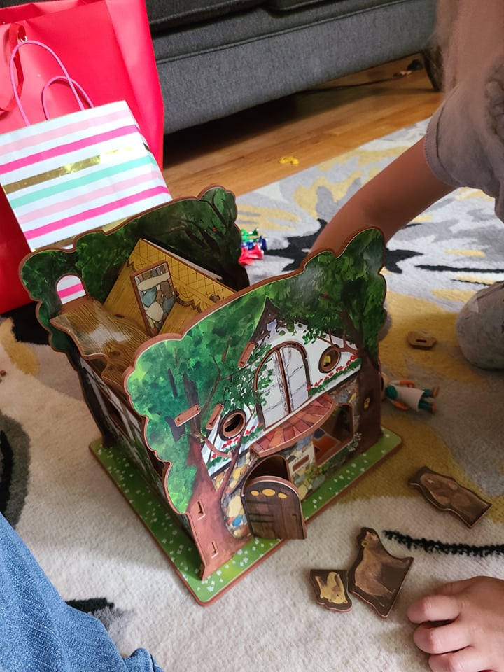 Goldilocks and the Three Bears Book and Playset - A Homespun Hobby