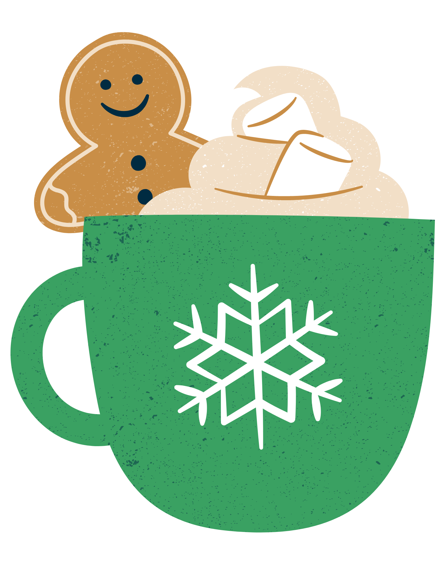 Hot Cocoa Printable Diamond Painting Canvas by Sals - A Homespun Hobby