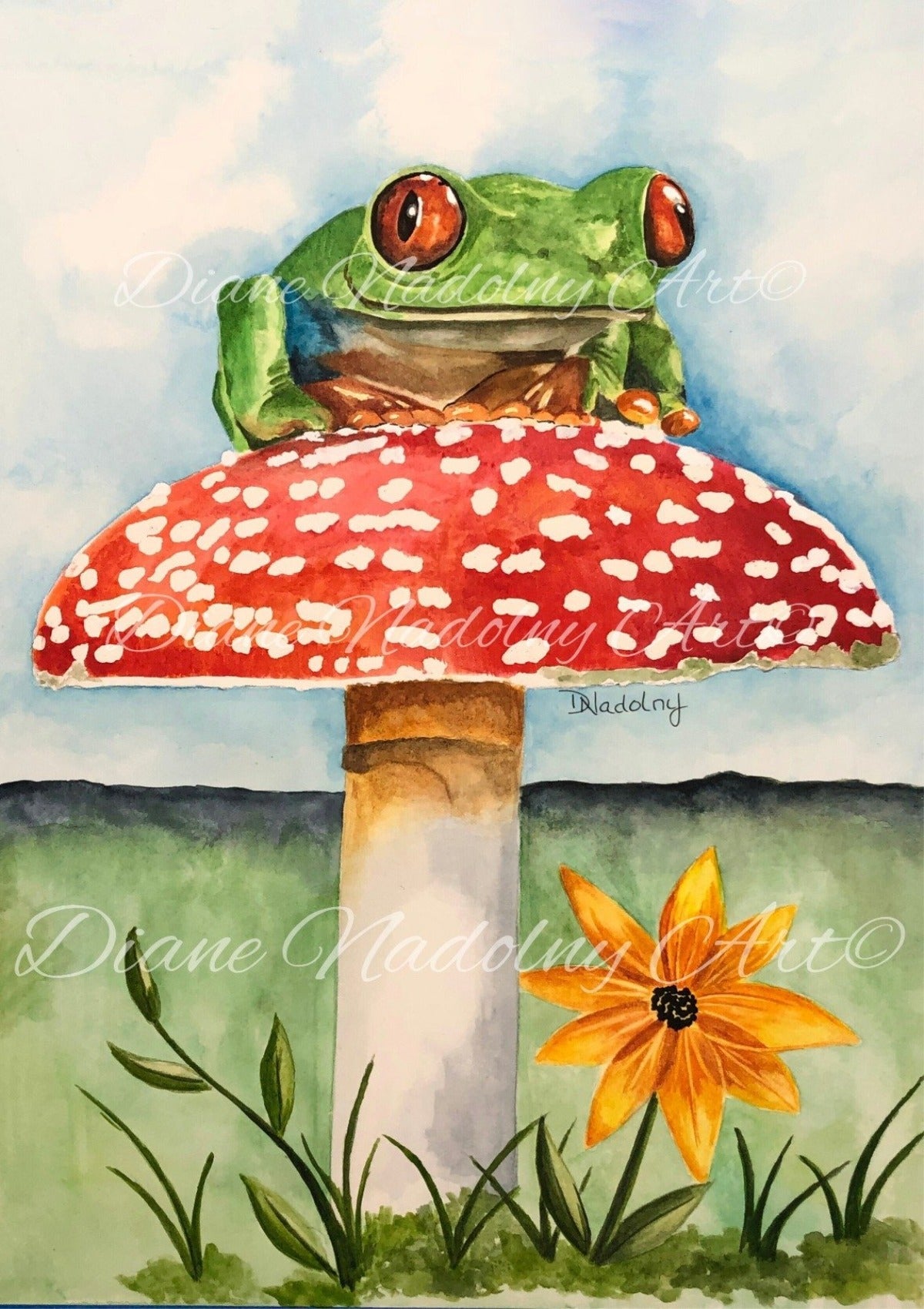 Sitting Pretty Diamond Art Painting Kit by Diane Nadolny Art - A Homespun Hobby