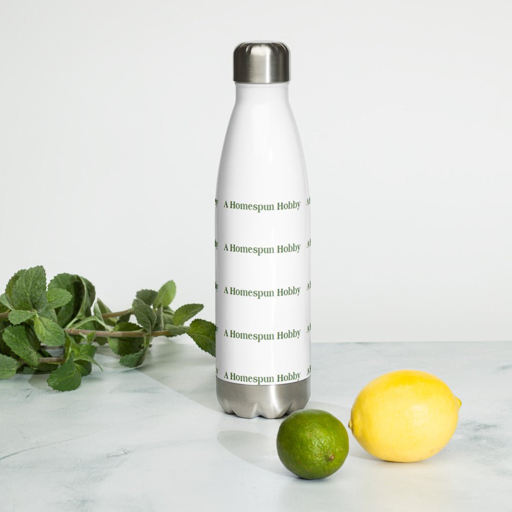 Stainless Steel Water Bottle - A Homespun Hobby