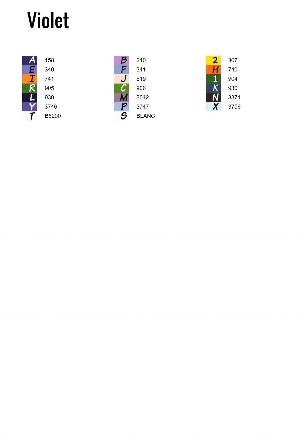 Violet Printable Diamond Painting Canvas - Round - Art by Sals - A Homespun Hobby