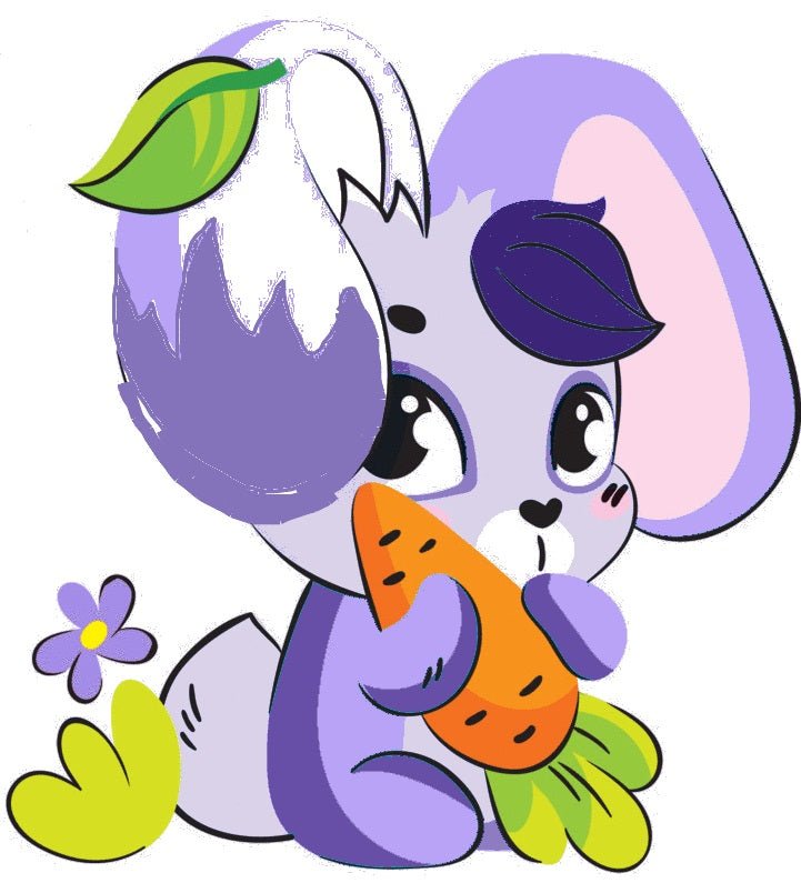 Violet Printable Diamond Painting Canvas - Round - Art by Sals - A Homespun Hobby