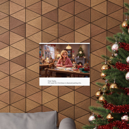 Dear Santa Matte Horizontal Posters