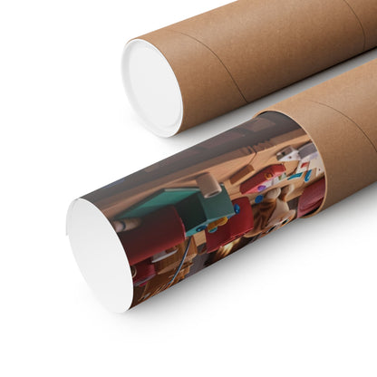 Dear Santa Matte Horizontal Posters