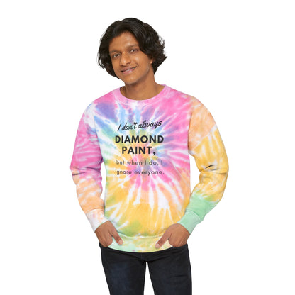 Diamond Painting Unisex Tie-Dye Sweatshirt