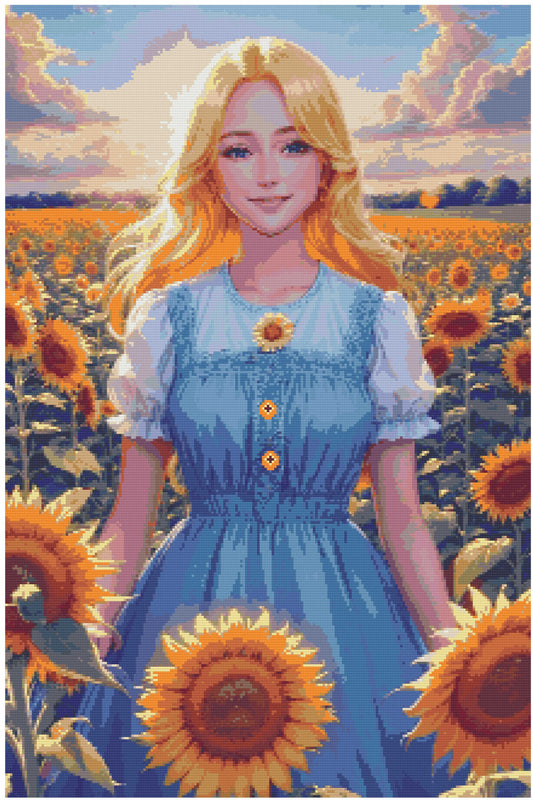 Mary Sunshine by Art by Sals Diamond Painting Kit  A Homespun Hobby