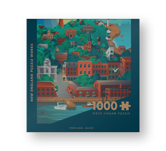 Portland, Maine - 1000 Piece Jigsaw Puzzle