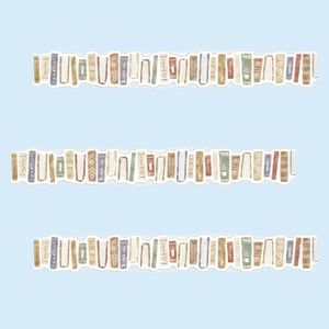 Book Lover - Die Cut Washi Tape