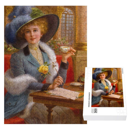 From Paris with Love, by Emile Vernon, Jigsaw Puzzle ahomespunhobby.com