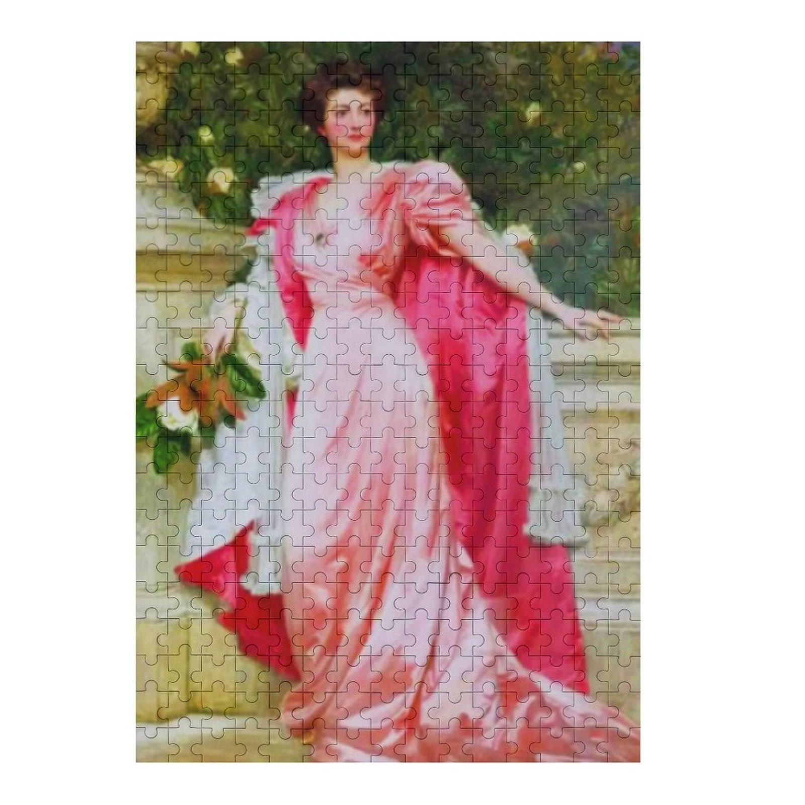 Constance Duchess of Westminster by Frank Kicksee (1906) Old Masters Jigsaw Puzzle. AHomespunhobby.com