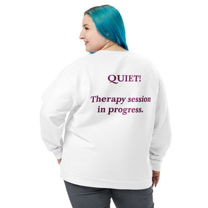 Who Needs Therapy When You Can Paint With Diamonds Unisex Sweatshirt