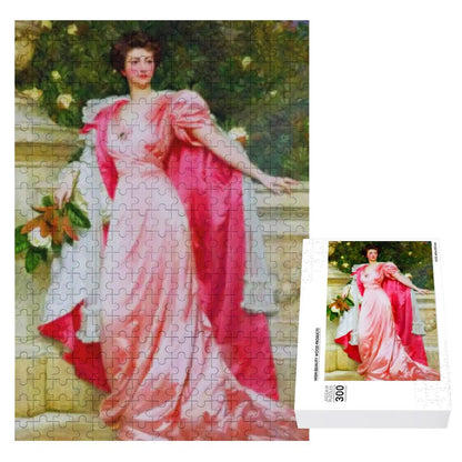 Constance Duchess of Westminster by Frank Kicksee (1906) Wooden Picture Jigsaw Puzzle